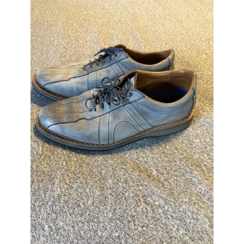 Allen Edmonds Voyager‎ Men's 10.5 Blue/gray Oxfords